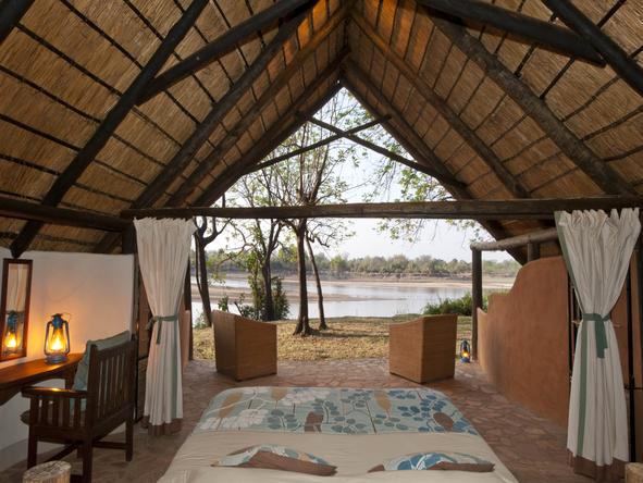 Nkwali - Private Patio 